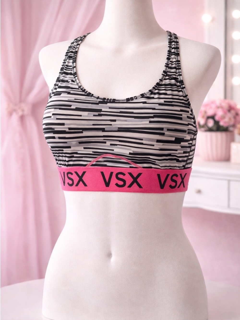 Victoria’s Secret VSX Sports Bra – Listed as Large (Tag XL, Runs Small)